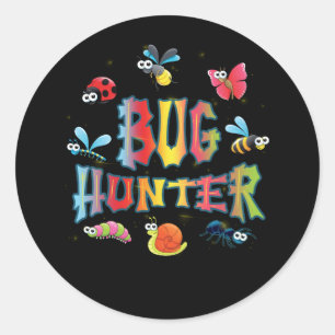 Bugs Insects Ladybug Biologist Entomology Student  Classic Round Sticker