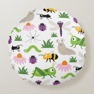 Bugs Round Cushion