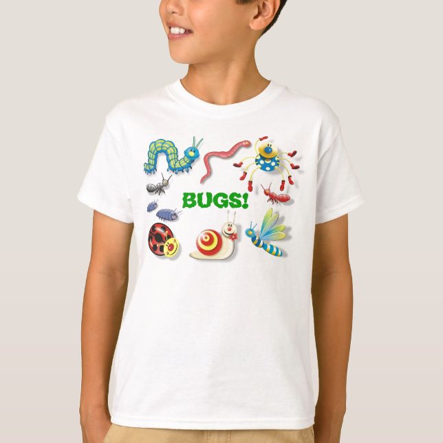 'BUGS!' T-Shirt (Front)