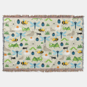 Bugs Throw Blanket