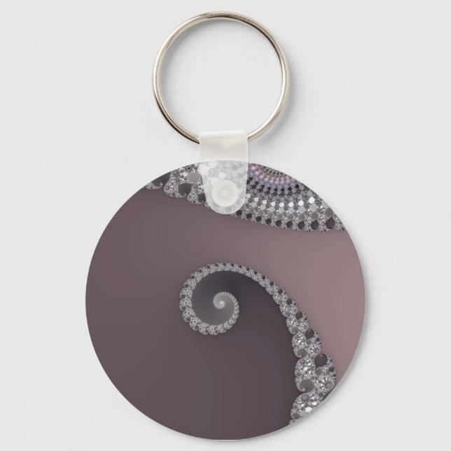 Bugtail - Fractal Keychain (Front)