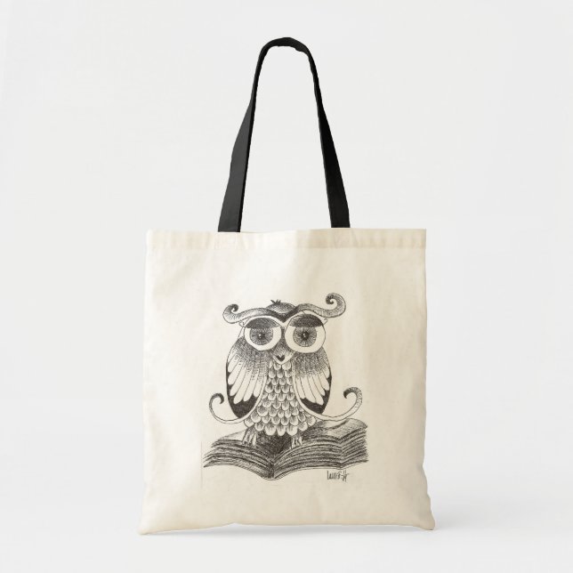 buho - owl tote bag (Front)