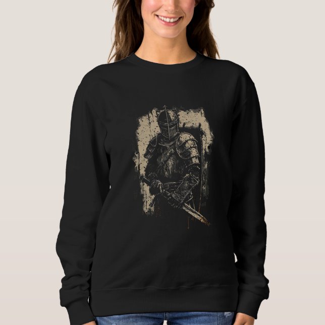 Buhurt medieval full contact knight warrior sweatshirt (Front)