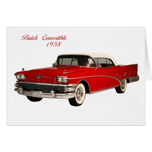 Buick Convertible 1958 (Front Horizontal)