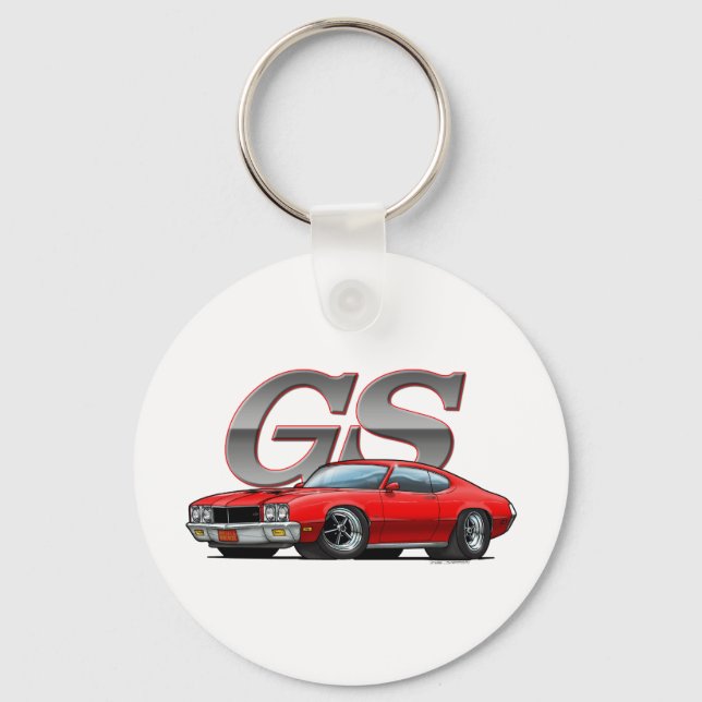 Buick GS_red Key Ring (Front)