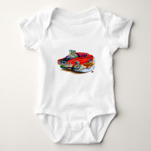 Buick GSX Red Car Baby Bodysuit