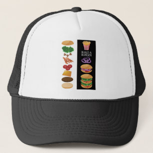 Build A Burger Trucker Hat