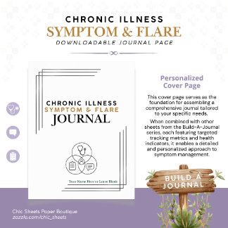 Build-A-Journal Chronic Illness Symptoms & Flares Poster
