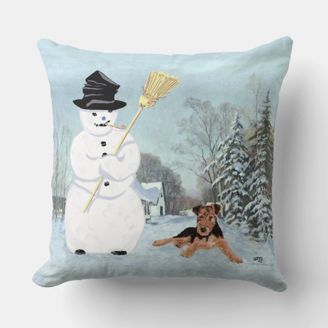 Build a Snowman Cushion (Front)