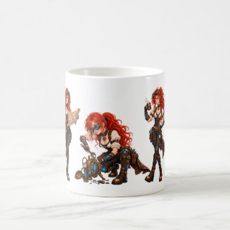 Build It. Fix It. Own It. - Steampunk Redhead Mug