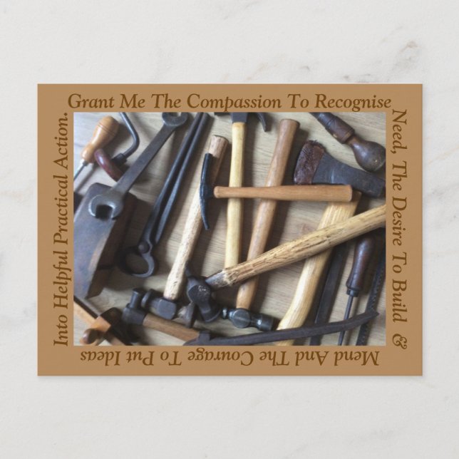 Build & Mend Postcard (Front)