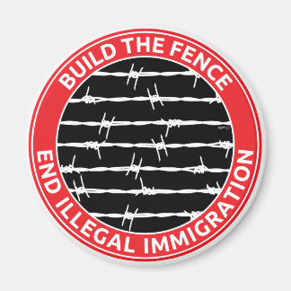Build The Fence Magnet
