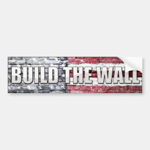 Build The Wall Bumper Sticker