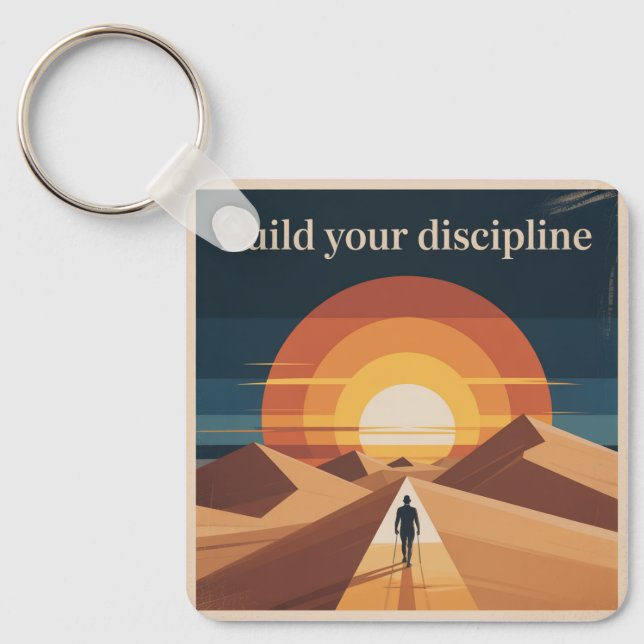 Build Your Discipline Key Ring (Front)
