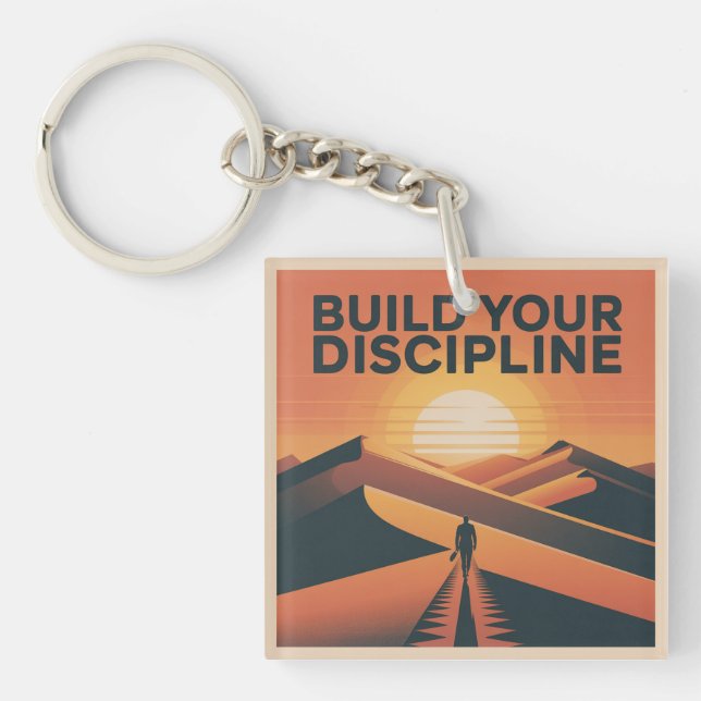 Build Your Discipline Key Ring (Front)