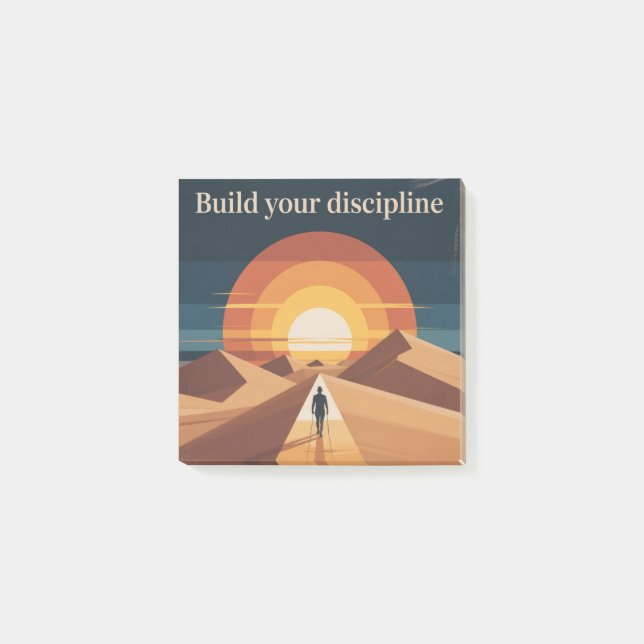 Build Your Discipline Post-it Notes (Front)