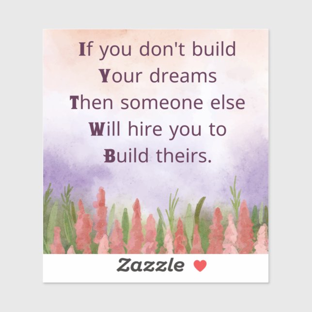 Build Your Dreams (Sheet)