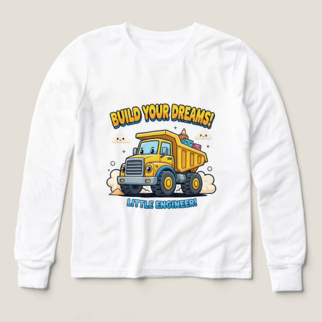 Build Your Dreams! Little Engineer - Personalized  (Design Front)