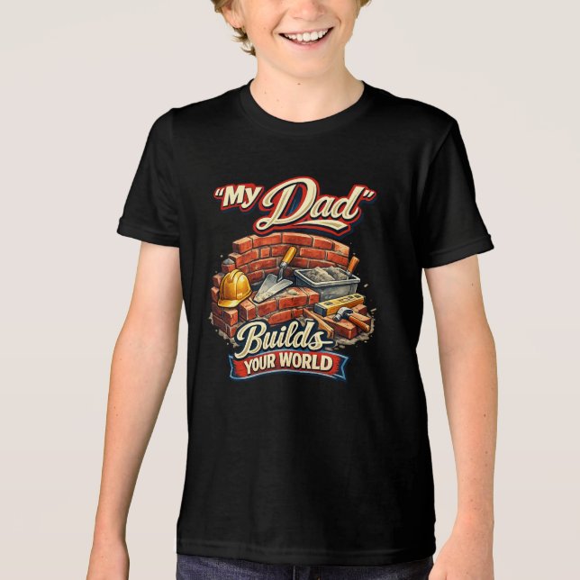 Builder (3) Tri-Blend shirt (Front)