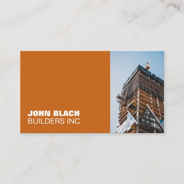 Builder Business Card (Front)