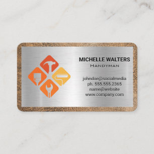 Builder   General Contractor   Construction  Business Card