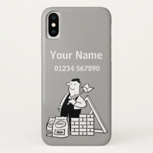 Builder Theme Cartoon Case-Mate iPhone Case