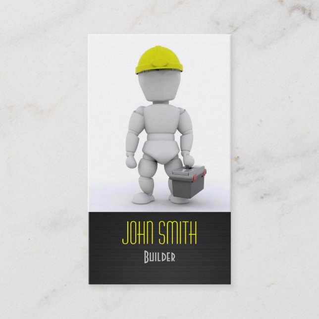 Builders/Construction Business Card (Front)