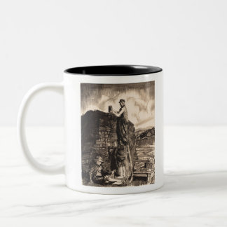 Builders - George Bellows - 1922 Two-Tone Coffee Mug