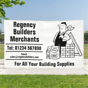 Builders Merchants or Building Supplies Banner