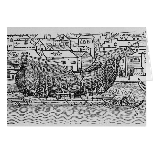 Building a Ship (Front Horizontal)
