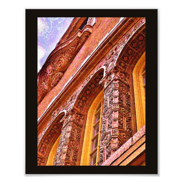 Building Art Photo Print (Front)