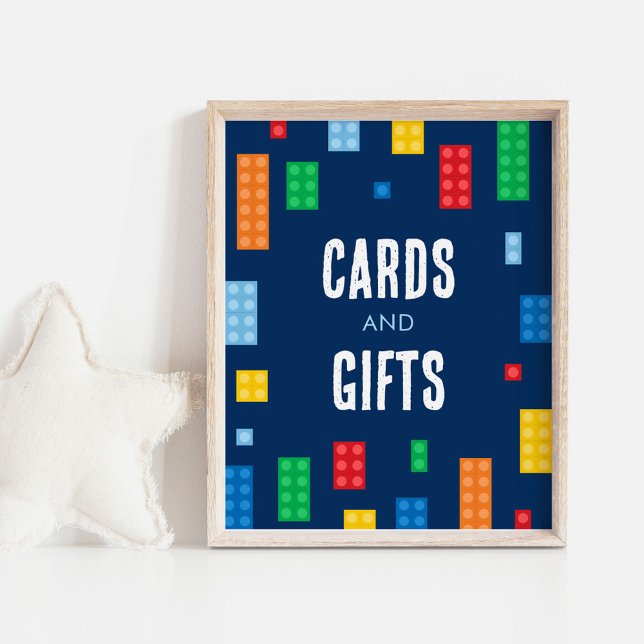 Building Blocks Birthday Cards and Gifts Sign (Creator Uploaded)