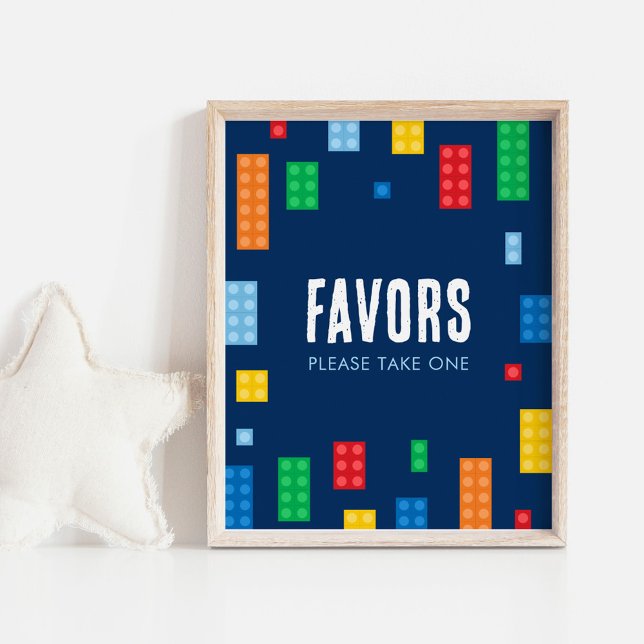Building Blocks Birthday Favours Sign (Creator Uploaded)