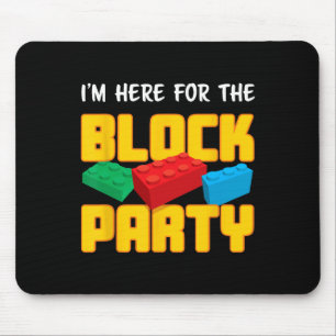 Building Blocks Block Party Pre-k Men Women Kids  Mouse Pad