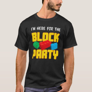Building Blocks Block Party Pre K Men Women Kids T-Shirt