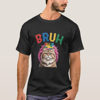 Building Blocks Brick Builder Womens Mens Retro Pr T-Shirt