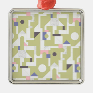 Building Blocks Metal Tree Decoration