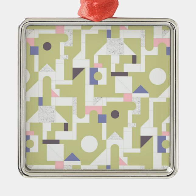 Building Blocks Metal Tree Decoration (Front)