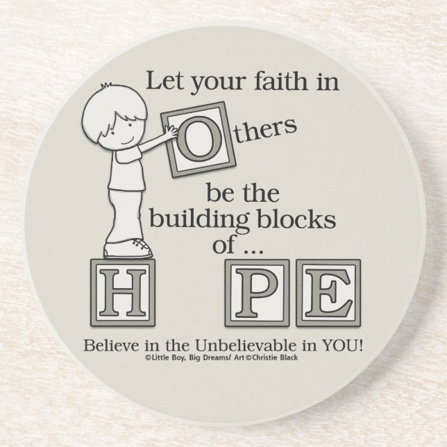 Building Blocks of HOPE Coaster (Front)