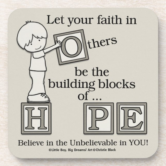 Building Blocks of HOPE Coaster (Front)