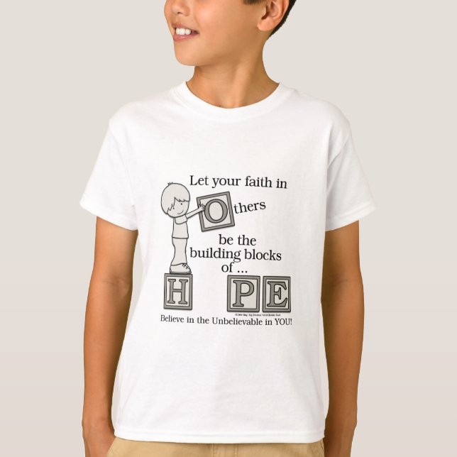 Building Blocks of HOPE T-Shirt (Front)