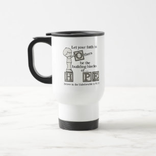 Building Blocks of HOPE Travel Mug