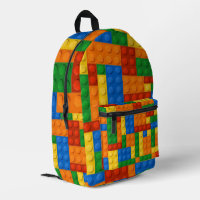 Building Blocks Pattern skin Toy Play Bricks