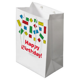 "Building Blocks" Personalised Gift Bag