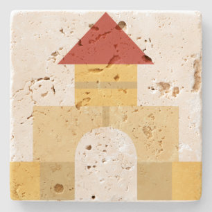 building blocks stone coaster