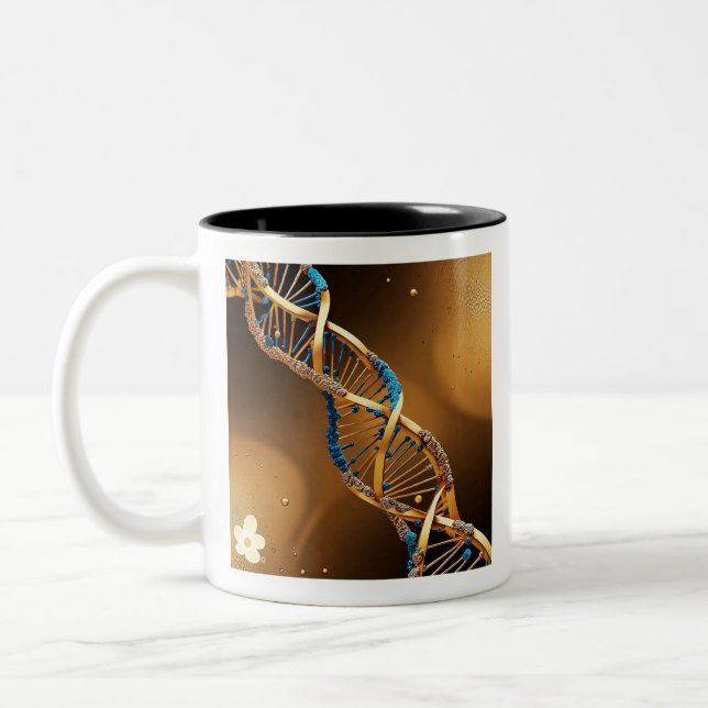 "Building Blocks" Two-Tone Coffee Mug (Left)