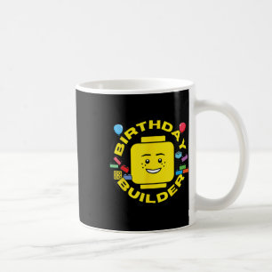 Building Bricks Birthday Builder Blocks Figure Coffee Mug