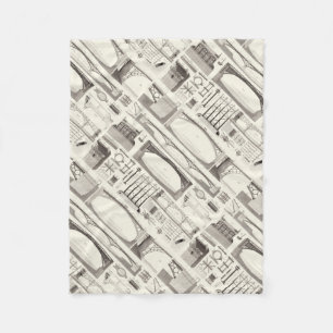 Building Bridges Fleece Blanket