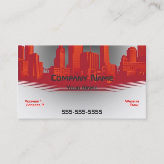 Building Business Card (Front)