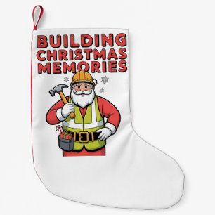 Building Christmas Memorie Family Matching 2025 Small Christmas Stocking